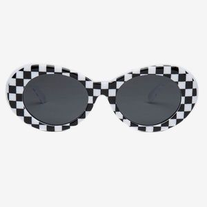 Checkered Clout glasses